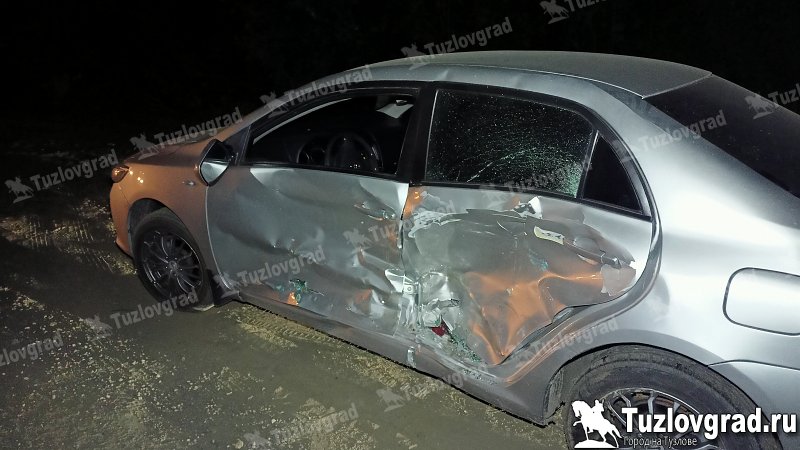 На въезде в Новочеркасск травмы получил водитель «Тойоты»