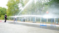 Пожарная дружина из Новочеркасска победила на соревнованиях в Шахтах