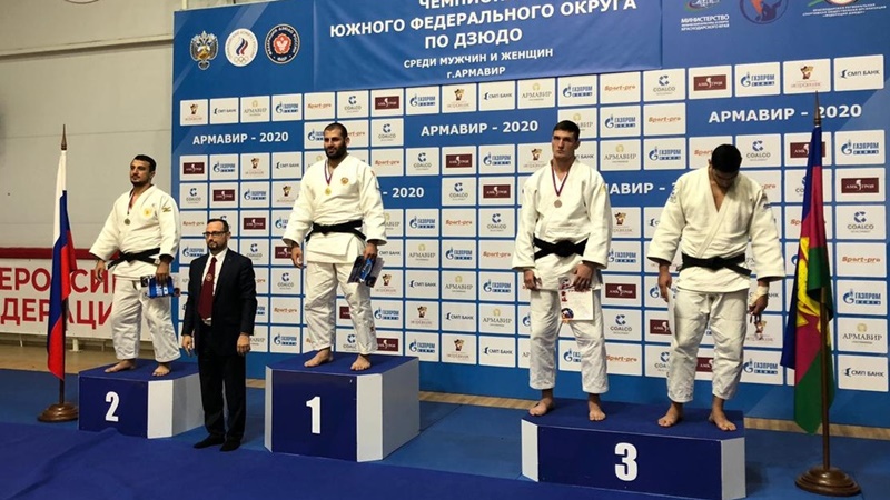 Спортсмены из Новочеркасска стали призерами чемпионата ЮФО по дзюдо