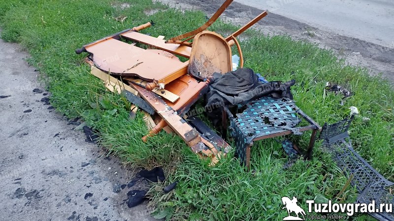 Во время пожара в Новочеркасске мужчина получил ожоги