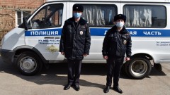 Новочеркасские полицейские спасли инвалида из горящего автомобиля