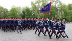 Казаки из Ростовской области, принявшие участие в Параде Победы в Москве, вернулись в Новочеркасск