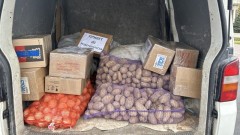 Из Новочеркасска отправили автомобиль и гуманитарную помощь в зону СВО