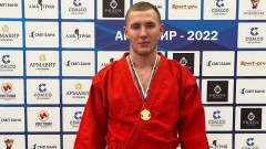 Новочеркасский спортсмен завоевал золото на турнире по самбо в Краснодарском крае