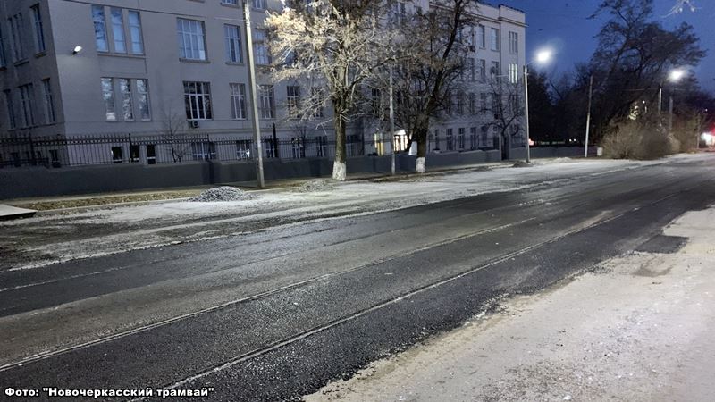 В Новочеркасске на время восстановления контактной сети трамвая ограничат движение транспорта
