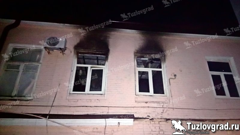 В Новочеркасске во время пожара погиб человек