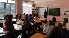 Полицейские Новочеркасска провели профориентационную встречу со старшеклассниками