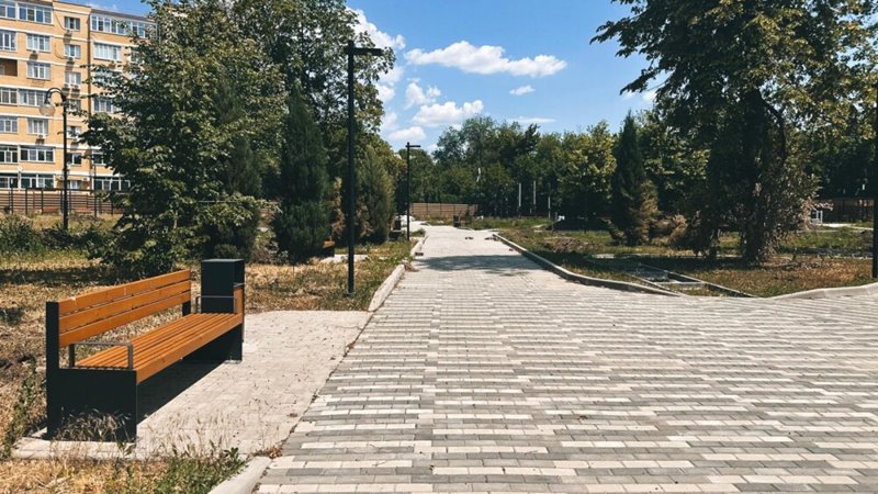 Завершается реконструкция парка «Казачок» в Новочеркасске