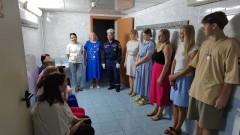 В Новочеркасске сотрудники образовательных учреждений отрабатывают действия при возникновении ЧС