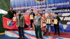 Новочеркасские спортсмены заняли призовые места на всероссийском турнире по греко-римской борьбе