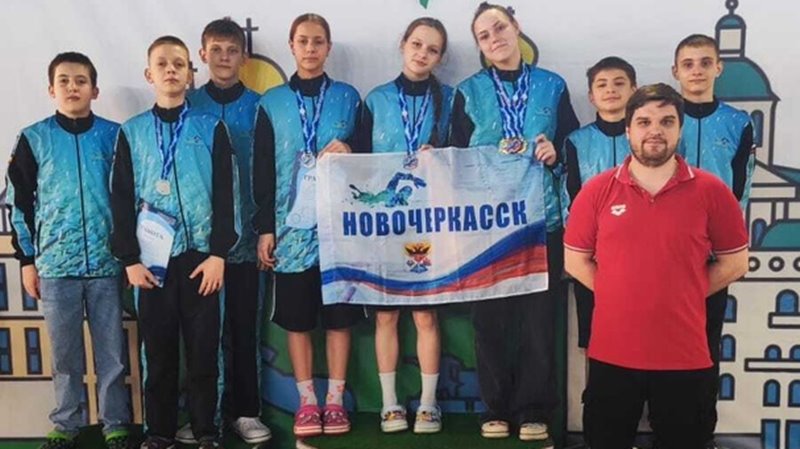 Новочеркасские пловцы успешно выступили на областных соревнованиях в Ростове