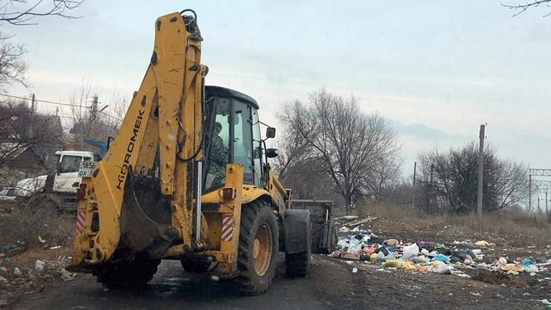 За новогодние каникулы в Новочеркасске убрали еще 4 несанкционированные свалки