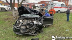 В лобовом ДТП в Новочеркасске травмы получил человек