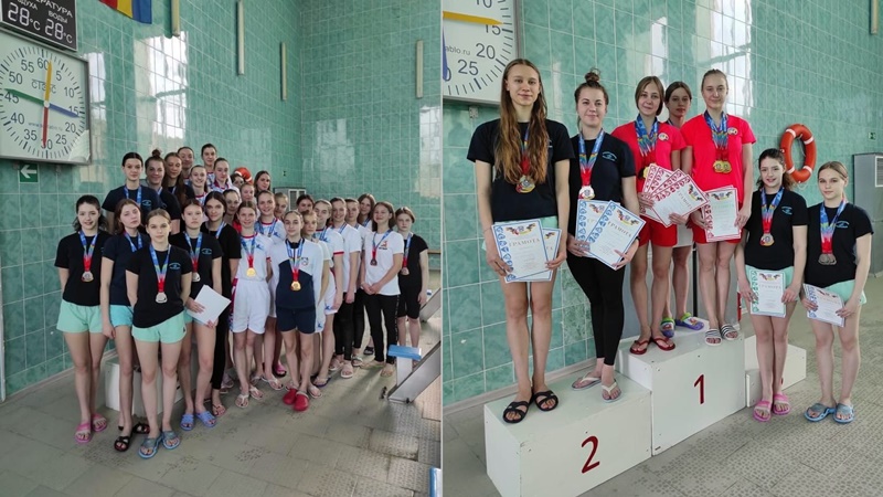 Новочеркасские спортсменки стали призерами областного юношеского чемпионата по синхронному плаванию
