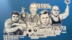 В школе №6 Новочеркасска появился мурал с изображением выдающихся спортсменов нашей страны