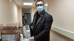 Новочеркасскому ковидному госпиталю подарили медицинский аквадистиллятор