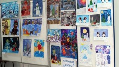 Жители Новочеркасска могут увидеть выставку рисунков начинающих художников на тему зимы