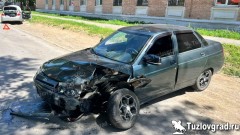 В Новочеркасске пьяный водитель устроил лобовое ДТП