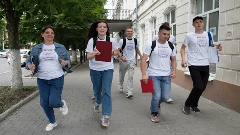 За время интеллектуального забега жителям Новочеркасска подарили 67 книг