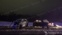 На трассе под Новочеркасском водитель иномарки выехал на встречку, погиб человек