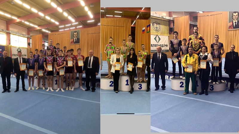 Новочеркасские акробаты завоевали медали чемпионата ЮФО