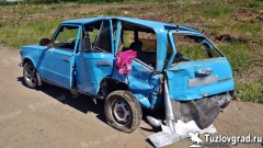 На въезде в Новочеркасск лишенный прав водитель устроил ДТП