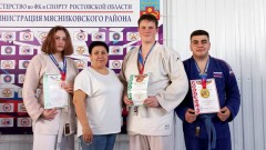 Новочеркасские дзюдоисты завоевали пять медалей на областном первенстве