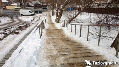 В Новочеркасске капитально отремонтируют лестницу на проспекте Платовском