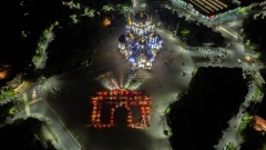 В Новочеркасске автолюбители устроили флешмоб ко дню города