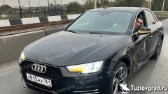 В Новочеркасске водитель Audi разбил три машины, после чего скрылся с места ДТП, видео