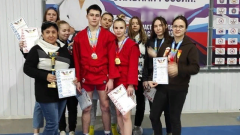 Новочеркасская команда по самбо заняла второе место на региональной Олимпиаде
