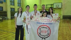 Новочеркасские каратисты успешно выступили на турнире в Зернограде