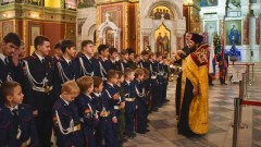 В Новочеркасске к присяге привели казаков Платовской сотни