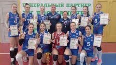 Две новочеркасские волейболистки в составе сборной региона стали победителями первенства ЮФО и СКФО