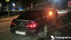 В Новочеркасске пьяный водитель на «Инфинити» устроил ДТП на проспекте Платовском