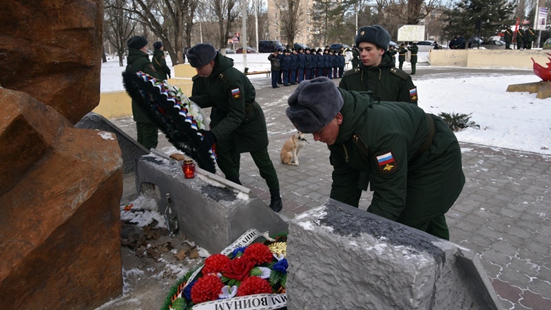 В Новочеркасске отметили 32-ю годовщину вывода войск из Афганистана
