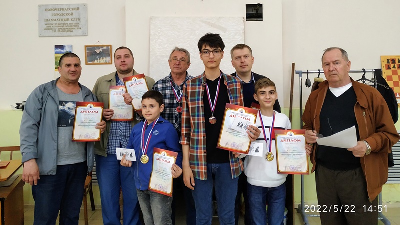 В Новочеркасске определили сильнейших шахматистов