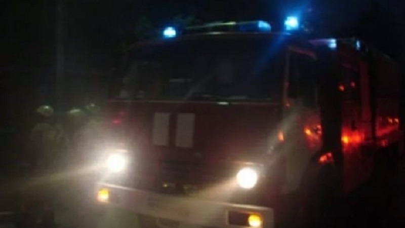 В станице Кривянской под Новочеркасском сгорел дом