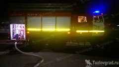 В Новочеркасске в ночном пожаре в частном доме пострадал мужчина