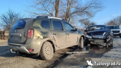 На трассе под Новочеркасском в ДТП травмы получили два человека