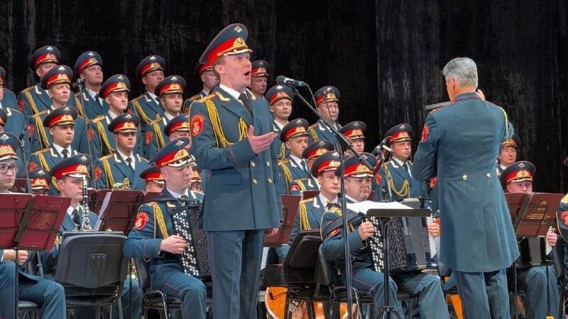 В Новочеркасске выступил Ансамбль песни и пляски имени Александрова