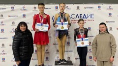 Сразу три золотых медали завоевали новочеркасские фигуристы на городском турнире в Ессентуках