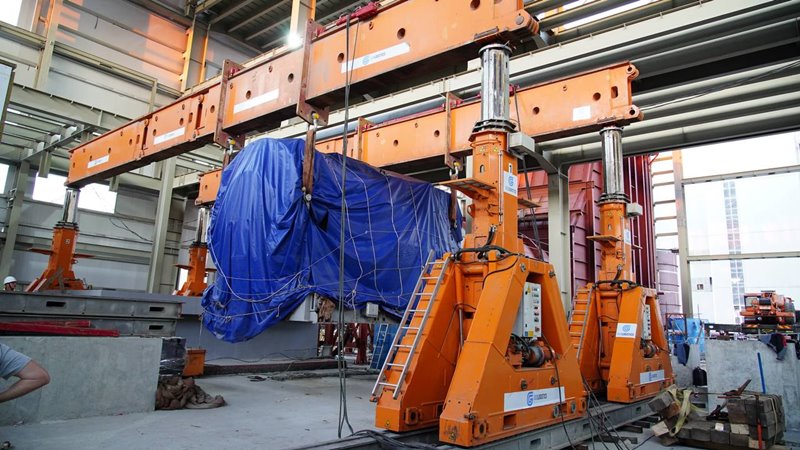 На Новочеркасскую ГРЭС прибыла первая новая газовая турбина