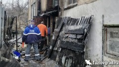 В Новочеркасске на улице Щорса произошел пожар
