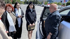 Новочеркасские полицейские совместно со студентами проводят патриотические акции