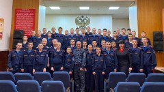 Новочеркасские кадеты побывали в гостях у полицейских