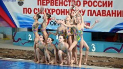 Новочеркасские синхронистки вошли в топ-10 на первенстве России