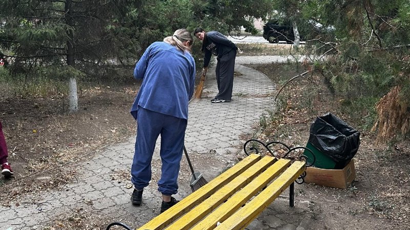 В Новочеркасске состоялся очередной общегородской субботник