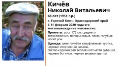 В Ростовской области разыскивают пропавшего из Краснодарского края 68-летнего мужчину