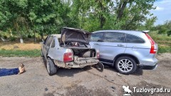 На трассе под Новочеркасском в ДТП погиб водитель и пострадали два ребенка